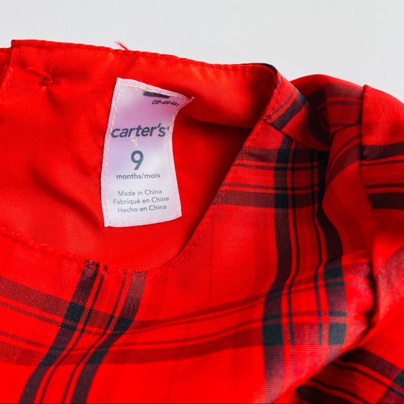 Carters Christmas Dress - Picture 3 of 3